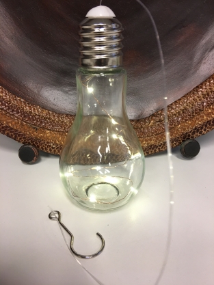 LED light bulb glass, hanging or standing model, beautifully atmospheric!!